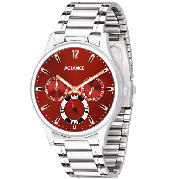 Aglance Original Premium chronograph  ( Red)