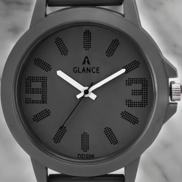 Aglance 38003PP02 Tees Grey Analog Wristwatch Collection for Men and Boys with Adjustable Strap and Quartz Movement - Image 2