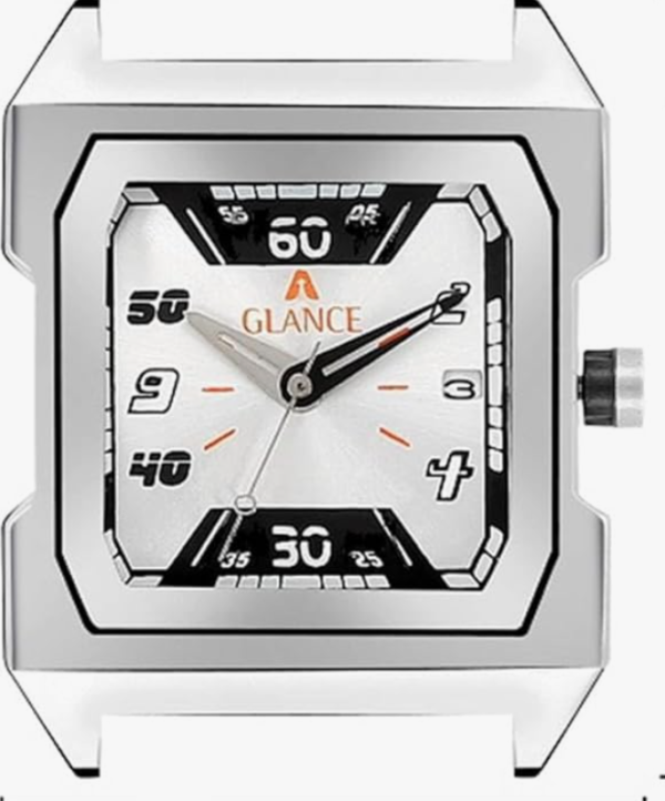 Aglance 1474SM01 Silver 1474 Analog Watch - For Men - Image 2